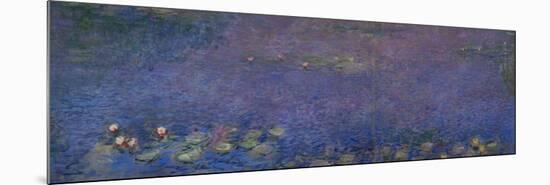 Les Nympheas.-Claude Monet-Mounted Giclee Print