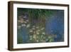 Les Nympheas.-Claude Monet-Framed Premium Giclee Print