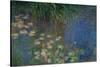 Les Nympheas.-Claude Monet-Stretched Canvas