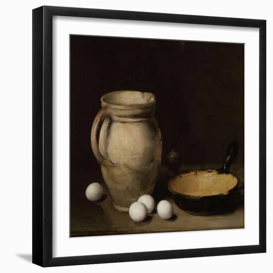 Les oeufs-Antoine Vollon-Framed Giclee Print