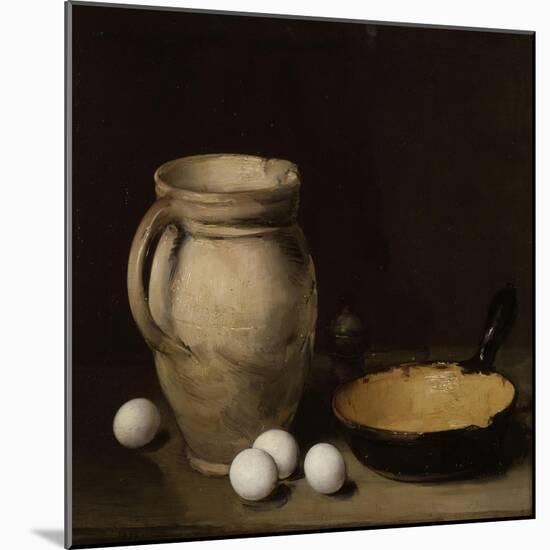 Les oeufs-Antoine Vollon-Mounted Giclee Print