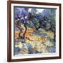 Les oliviers-Vincent van Gogh-Framed Art Print