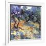 Les oliviers-Vincent van Gogh-Framed Art Print