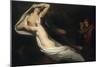 Les Ombres de Francesca da Rimini et de Paolo Malatesta apparaissent à Dante et à Virgile-Ary Scheffer-Mounted Giclee Print