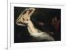 Les Ombres de Francesca da Rimini et de Paolo Malatesta apparaissent à Dante et à Virgile-Ary Scheffer-Framed Giclee Print