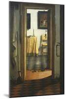 Les Pantoufles, the Slippers, or Interior View-Samuel van Hoogstraaten-Mounted Giclee Print