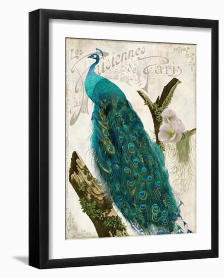 Les Paons I-null-Framed Giclee Print