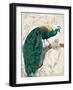 Les Paons II-null-Framed Giclee Print