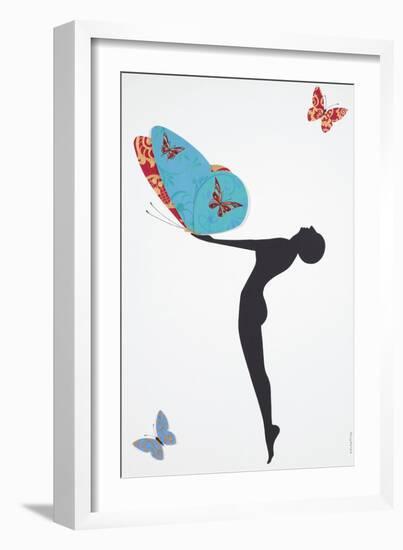 Les Papillons, 2008-Jenny Barnard-Framed Giclee Print