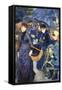Les Para Pluies-Pierre-Auguste Renoir-Framed Stretched Canvas