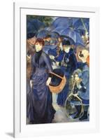 Les Para Pluies-Pierre-Auguste Renoir-Framed Art Print