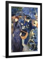 Les Para Pluies-Pierre-Auguste Renoir-Framed Art Print