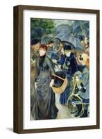 Les Parapluies, 1886-Pierre-Auguste Renoir-Framed Premium Giclee Print