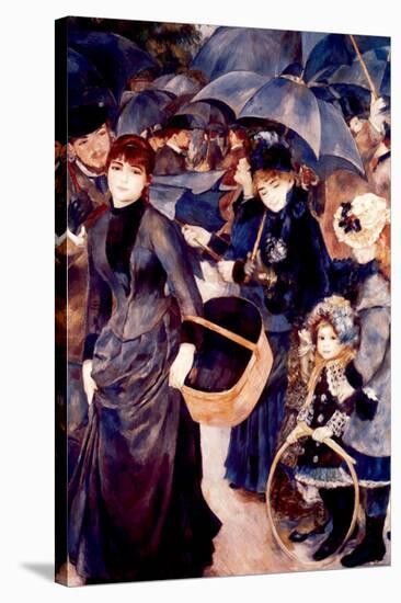 Les Parapluies-Pierre-Auguste Renoir-Stretched Canvas