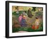 Les Parau Parau (Conversation), 1891-Paul Gauguin-Framed Giclee Print