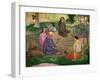 Les Parau Parau (Conversation), 1891-Paul Gauguin-Framed Giclee Print