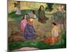 Les Parau Parau (Conversation), 1891-Paul Gauguin-Mounted Giclee Print