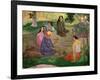 Les Parau Parau (Conversation), 1891-Paul Gauguin-Framed Giclee Print