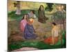 Les Parau Parau (Conversation), 1891-Paul Gauguin-Mounted Giclee Print