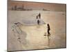 Les patineurs-the skaters, 1891-Emile Claus-Mounted Giclee Print