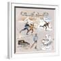 Les Patineurs-Lizie-Framed Art Print