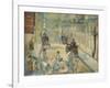 'Les Paveurs de la Rue de Berne', 1878-Edouard Manet-Framed Giclee Print