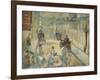 'Les Paveurs de la Rue de Berne', 1878-Edouard Manet-Framed Giclee Print