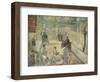 'Les Paveurs de la Rue de Berne', 1878-Edouard Manet-Framed Giclee Print