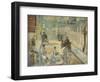 'Les Paveurs de la Rue de Berne', 1878-Edouard Manet-Framed Giclee Print