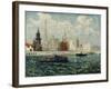 Les Pavillons, Paris Exposition Internationale, 1900. The Pavilions, Paris World Exposition in 1900-Maxime Maufra-Framed Giclee Print