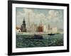 Les Pavillons, Paris Exposition Internationale, 1900. The Pavilions, Paris World Exposition in 1900-Maxime Maufra-Framed Giclee Print