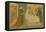Les pèlerins d'Emmaüs-Maurice Denis-Framed Stretched Canvas