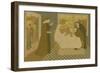 Les pèlerins d'Emmaüs-Maurice Denis-Framed Giclee Print