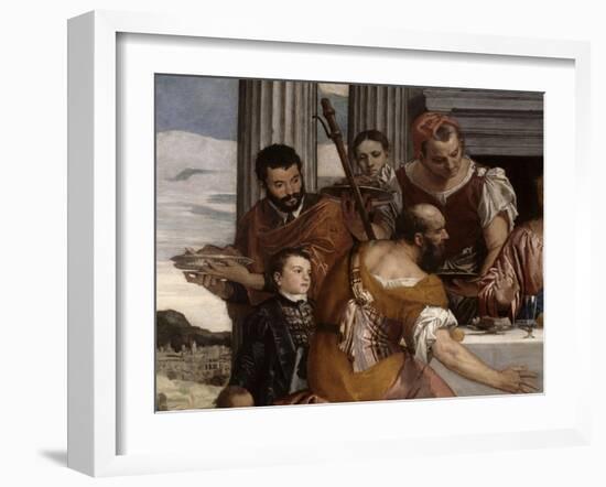 Les Pèlerins d'Emmaüs-Paolo Véronèse-Framed Giclee Print