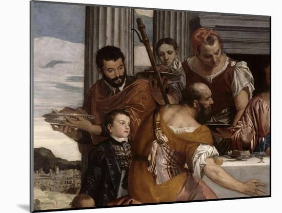 Les Pèlerins d'Emmaüs-Paolo Véronèse-Mounted Giclee Print