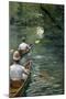 Les Périssoires-Gustave Caillebotte-Mounted Giclee Print