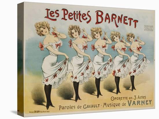 Les Petites Barnett Poster-null-Stretched Canvas