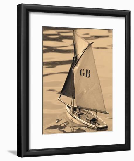 Les Petits Bateaux I-Marina Drasnin Gilboa-Framed Art Print