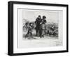 Les Petits Marchands D'Obus, Siege of Paris, Franco-Prussian War, January 1871-Auguste Bry-Framed Giclee Print