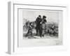 Les Petits Marchands D'Obus, Siege of Paris, Franco-Prussian War, January 1871-Auguste Bry-Framed Giclee Print