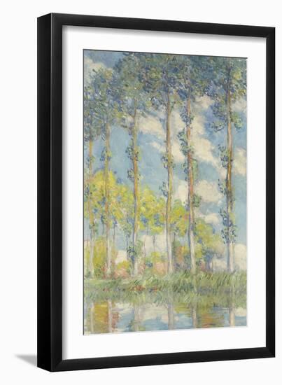 Les Peupliers, 1891-Claude Monet-Framed Premium Giclee Print