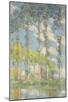 Les Peupliers, 1891-Claude Monet-Mounted Giclee Print