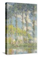 Les Peupliers, 1891-Claude Monet-Stretched Canvas