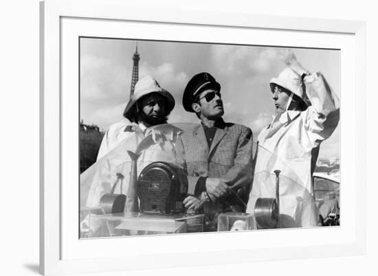 Les pieds nickeles by Jean-Claude Chambon with Michel Galabru, Charles Denner and Jean Rochefort, 1-null-Framed Photo