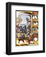 Les Pigeons, c.1957-Pablo Picasso-Framed Art Print