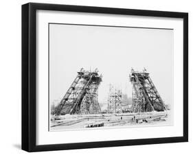 Les piliers de la Tour-Louis-Emile Durandelle-Framed Giclee Print