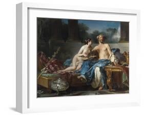 Les Plaisirs D'anacreon (550-464 Avant Jc) - the Pleasures of Anacreon - Restout, Jean-Bernard (173-Jean Bernard Restout-Framed Giclee Print