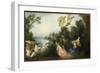 Les Plaisirs du bain-Nicolas Lancret-Framed Giclee Print