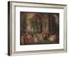 'Les Plaisirs du Bal (Le Bal Champetre)', c1717-Jean-Antoine Watteau-Framed Giclee Print
