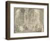 Les  plaisirs du bal-Jean Antoine Watteau-Framed Giclee Print